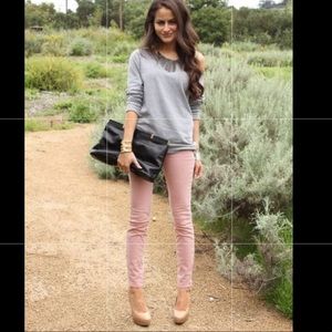 😻Abercrombie & Fitch Pink Jean